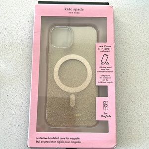 New Kate Spade iPhone 13 Case Champagne